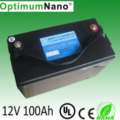 12V 100ah Deep Cycle Lithium Battery for Solar Power