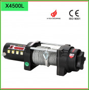 12V 4500lbs Waterproof Winch for ATV