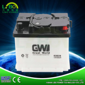 12V36ah/DIN36 Dry Charged Battery