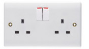 13A Switched Socket, UK Wall Sockets Bs Wall Socket
