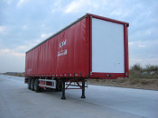 13m Tri-Axle Curtain Side Semi-Trailer