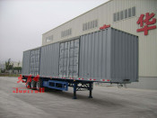 13m Tri-Axle Van Transportation Semi Trailer