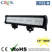 15 Inch 90W Vehicle Dual Row LED Light Bar for Cars Surface Mount Type (CK-BC21503)