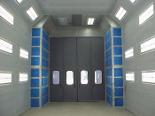 15m Double - Intake Centrifugal Fans Riello Rg5s Burner Industrial Spray Booths