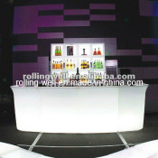 16color Changing Lighted, Rechargeable LED Bar Counter (RW-084)