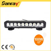 17" 100W Flood Waterproof IP67 LED Light Bar