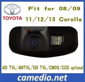 170 Degree Waterproof Special Rear View Backup Car Camera for Toyota Corolla