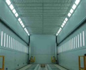 18m 75mm Bus Paint Box / Garage Equipment