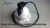 2.0MP Low Lux Network Security CMOS Sensor Night Vision IP Camera