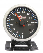 2 3/8" (60mm) Auto Gauge for Single Color LED Gauge (6167SB)