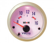 2" (52mm) Auto Single Color LED Gauge (6097SW2-7)
