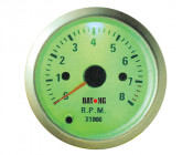 2" (52mm) Auto Single Color LED Gauge (8020SW2-7)