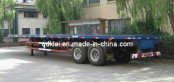 2 Axles Flat Bed Container Semi Trailer