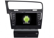 2 DIN Vw Golf 7 2014 Android Car DVD GPS