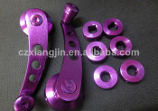 2 X 4.46" Billet Aluminum Anodized Car Window/Door/Winder Glass Handles Cranks