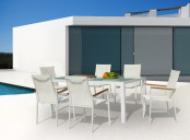 2-Years of Warranty Outdoor Garden Furniture-Aluminum Dining Set