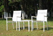 2-Years of Warranty Patio Aluminum Sling Garden Chair