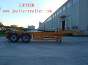 20 Feet Low Skeleton Container Transporting Semi Trailer (FTW9280TJZG)