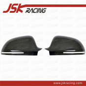 2009-2013 Carbon Fiber Mirrors Cover for Audi A4 B8 (JSK030407)