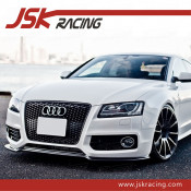 2010-2013 Carbon Fiber OEM Style Foront Lip with Bumper Lip Center for Audi A5 (JSK030319)
