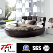 2014 Modern Leather Bed J-54
