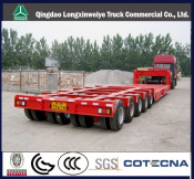 2014 New 5 Axles 100-200t Hydraulic Steering Heavy Low Bed Trailer
