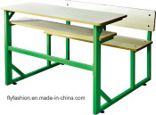 2014 New Arrival School Furniture Classroom Double Student Desk and Chair (SF-44D)