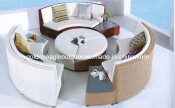 2014 New Design Beatiful Big Size Rattan Sofa Set (S0136)