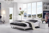 2014 Newest Simple PU Bed Jfb-01