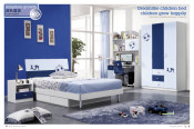 2015 Children Wooden Bed, Children Bedroom Furniture, Kid Furniture (JB-9016)