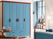 2015 Fashion Solid Wood 4 Doors Wardrobe (MY-3301B)