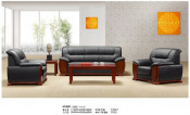 2015 Hot Sale Office Furniture Hy-S801 Genuine Leather Sofa Set