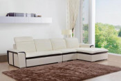 2015 Latest Modern Design White Furniture Living Room Sofa