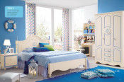 2015 Little Boys Single Bed New Design Children Bed Cheap Kids Bedroom Furniture (JB-3321)