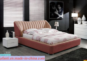 2015 Modern Bedroom Bed Soft Fabric Cloth Bed (L876)