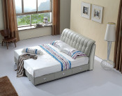 2015 Modern Leather Bed T-730
