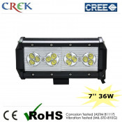 2015 New Design Triple Row 7'' 36W LED Light Bar for Auto Car (CK-BC20603T)