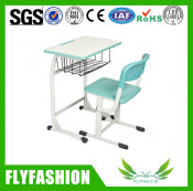 2015 New Model School Furniture Student Desk & Chair Set