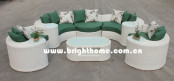 2015 New Sectional Garden Rattan Outdoor Sofa