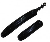 24"-26" PP Black Bicycle Mudguard