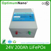 24V 200ah LiFePO4 Battery for UPS, Solar Energy Storage