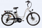 250W Lady Low Step Lithium Battery Electric Bicycle with En15194 Certification