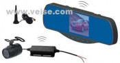 3.5" Wireless Digital Screen Rearview Mirror Monitor Backup Camera System(DF-3451)