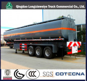 3 Axle Aluminum 45m3 Fuel Tank Semi Trailer