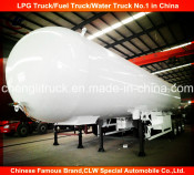3 Axle LPG Transport Tank Trailer LPG Tank Semi Trailer