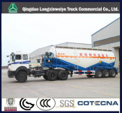 3 Axles 35cbm-40cbm Bulk Cement Tanker Semi Trailer