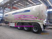 3 Axles, 40tons Cement Powder Tank Trailer