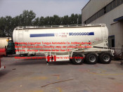 3 Axles, 50tons Cement Tanker Semi Trailer
