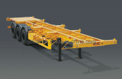 3 Axles Container Semi Trailer