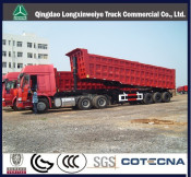 3 Axles Rear 30cbm-50cbm Tipper Semi-Trailer